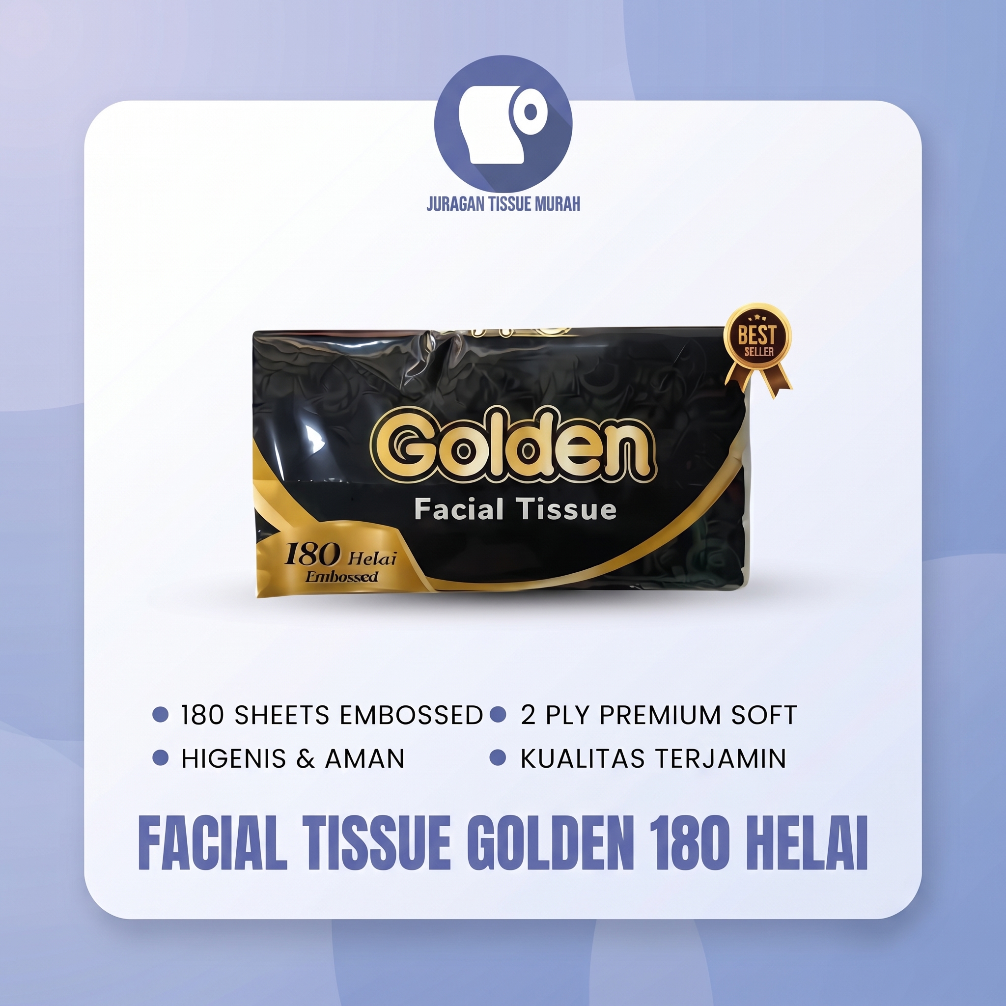 Facial Tissue Golden 180 Helai